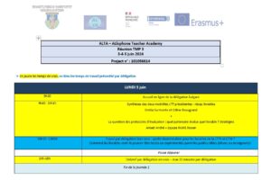Mobilité transnationale en distanciel, juin 2024