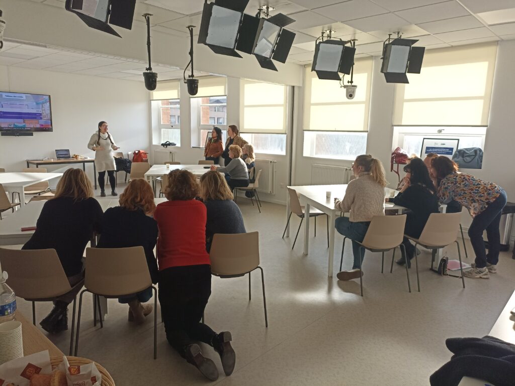 Mobilité d'apprentissage à Lille, février 2022