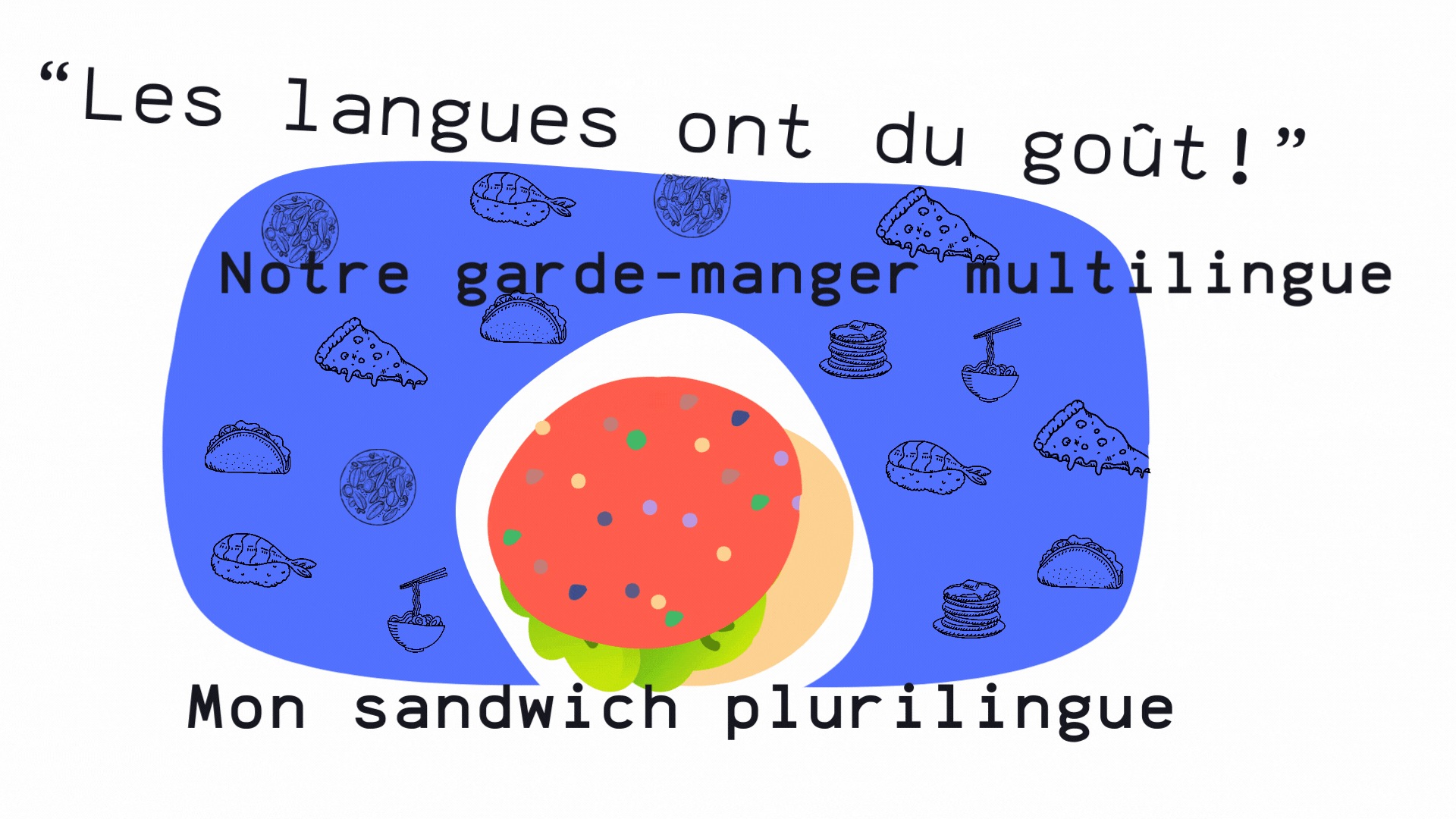 Présentation animée du projet en classe